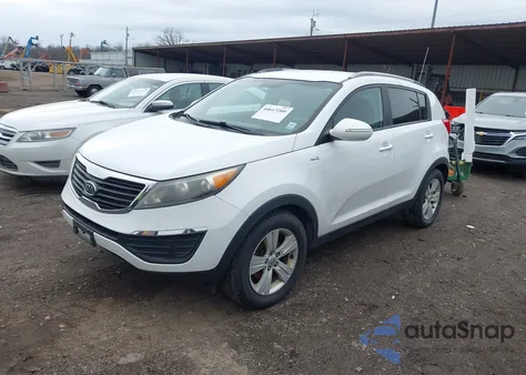 2012 Kia Sportage Lx from USA, damaged, VIN KNDPBCA24C7182677